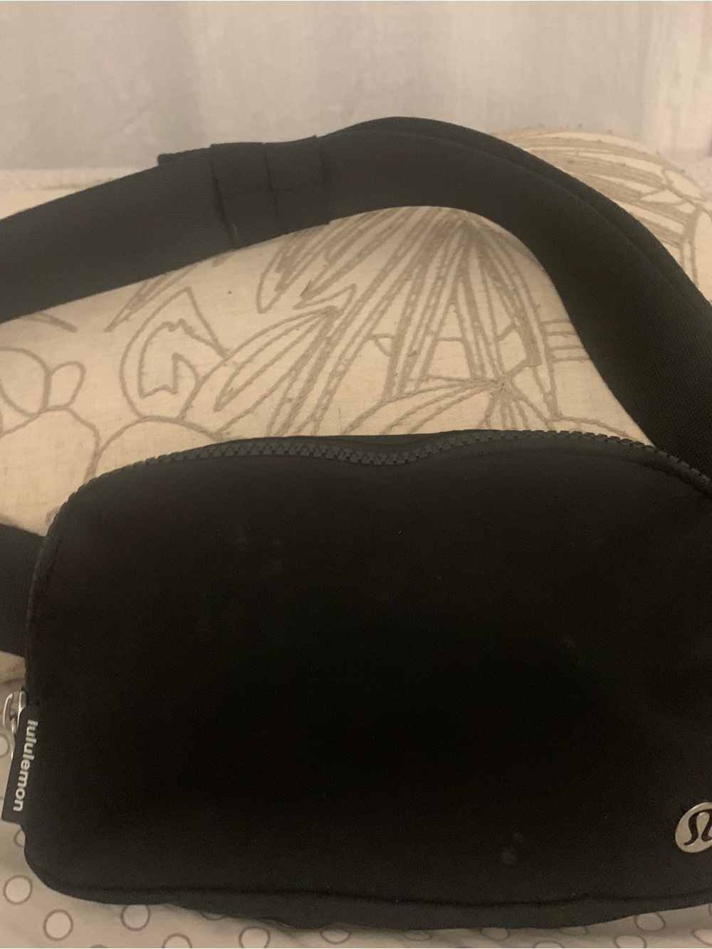 Lululemon Black Crossbody Belt Bag